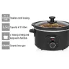 Lėtai verdantis puodas Tristar VS-3915 3.5 L juodas sukamasis valdymas 180 W