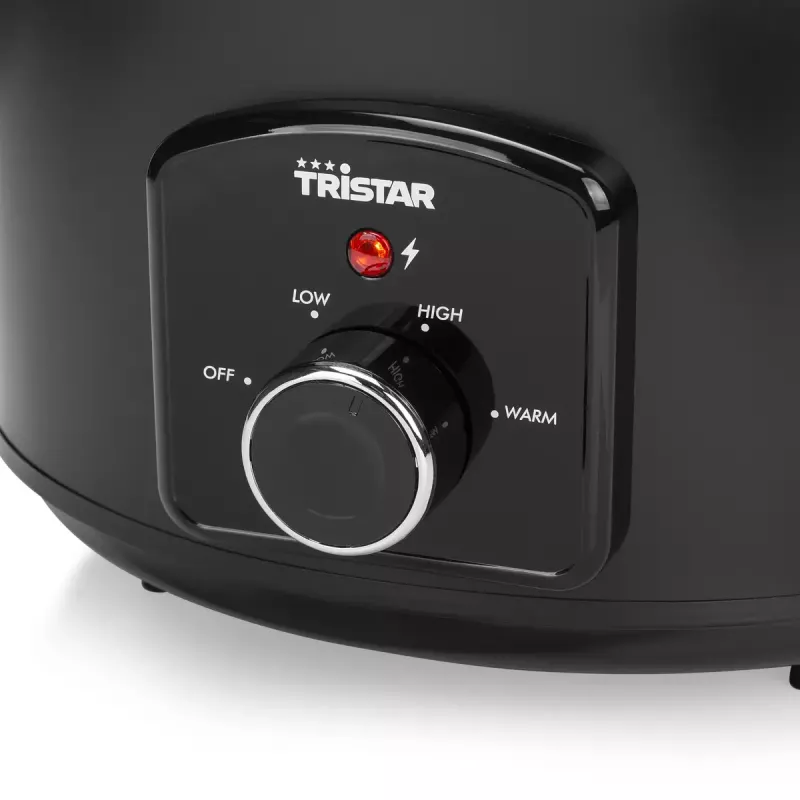 Lėtai verdantis puodas Tristar VS-3915 3.5 L juodas sukamasis valdymas 180 W