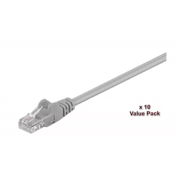 Microconnect V-UTP503VP tinklo kabelis, pilkas, 3 m, Cat5e, U/UTP (UTP)