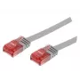 Microconnect V-UTP60025-FLAT plokščias tinklo kabelis 0,25 m Cat6 U/UTP pilka
