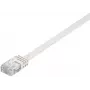 Microconnect V-UTP60025W-FLAT plokščias tinklo kabelis 0,25 m Cat6 U/UTP baltas
