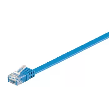 Microconnect V-UTP601B-FLAT tinklo kabelis 1 m mėlynas Cat6 U/UTP (UTP)