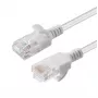Microconnect V-UTP601W-SLIM tinklo laidas Baltas 1 m Cat6 U/UTP