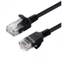 Microconnect V-UTP603S-SLIM tinklo kabelis juodas 3 m Cat6 U/UTP