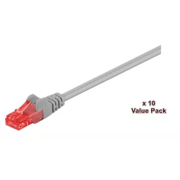 Microconnect V-UTP605VP tinklo kabelis pilkas 5 m Cat6 U/UTP (UTP)