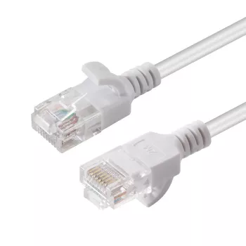 Microconnect V-UTP610W-SLIM tinklo kabelis baltas 10 m Cat6 U/UTP (UTP)