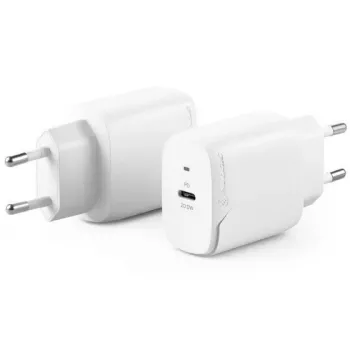 Sieninis įkroviklis ALOGIC WC1X20-EU 20W USB-C Power Delivery baltas