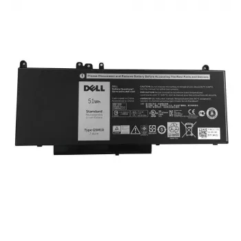 DELL WYJC2 baterija nešiojamam kompiuteriui, 6820 mAh, Li-Ion, juoda