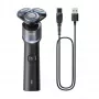 Philips Shaver 5000X serijos X5006/00 elektrinis skustuvas su 3 besisukančiomis galvutėmis, šlapiam ir sausam skutimuisi, 50 min baterija, USB-C greitas įkrovimas