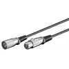 Microconnect XLRMF05 garso kabelis 0,5 m XLR (3 kontaktų) juodas
