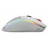 Glorious Gaming Glorious Model D Wireless – Matinė balta, dešinei rankai, belaidis RF, 19000 DPI, balta