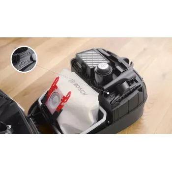 Bosch BGB 41BA1 rankinis dulkių siurblys su maišeliu, tinklinis, 5,3 kg, 265×410×295 mm