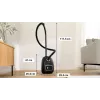 Bosch BGB 41BA1 rankinis dulkių siurblys su maišeliu, tinklinis, 5,3 kg, 265×410×295 mm