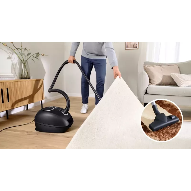 Bosch BGB 41BA1 rankinis dulkių siurblys su maišeliu, tinklinis, 5,3 kg, 265×410×295 mm