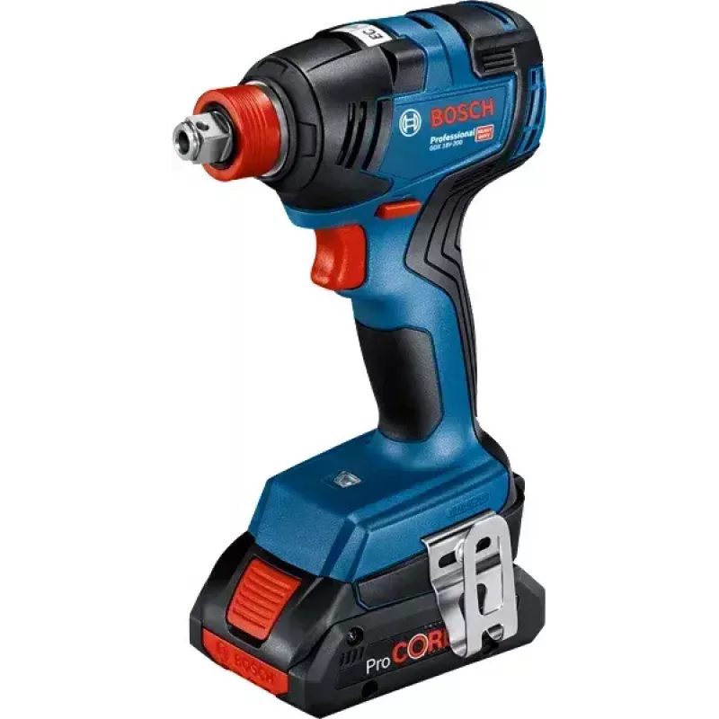 Smūginis suktuvas Bosch GDX 18V-200, 3400 aps./min., 200-350 N·m