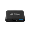 MicroConnect MC-HUBAV1 USB-C daugiafunkcis adapteris / dokas Baltas