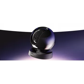 Imou Rex 3D 5MP-R1 H.265 Wi-Fi P&T IP stebėjimo kamera, vidaus, laidinė ir belaidė, juoda