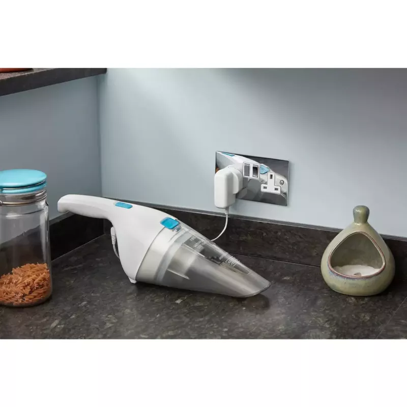 Nešiojamas dulkių siurblys Black & Decker NVC115JL-QW, be maišelio, 0,325 l, 3,6 V Li-Ion 1,5 Ah, 9 min veikimo laikas, 529 g