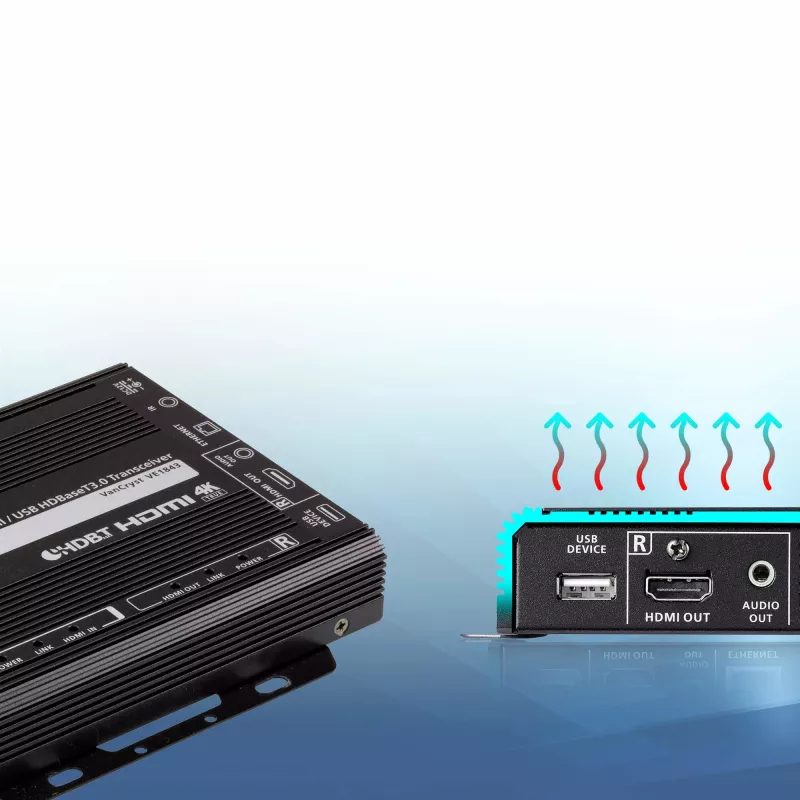 AV siųstuvas-imtuvas ATEN True 4K HDMI / USB HDBaseT 3.0 Transceiver 4096 x 2160