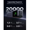 Ugreen 20000mAh 130W greitojo įkrovimo powerbankas, pilkai sidabrinis