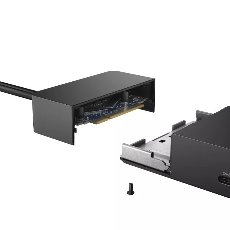 Dokavimo stotelė DELL WD19 laidinė USB 3.2 Gen 1 Type-C juoda