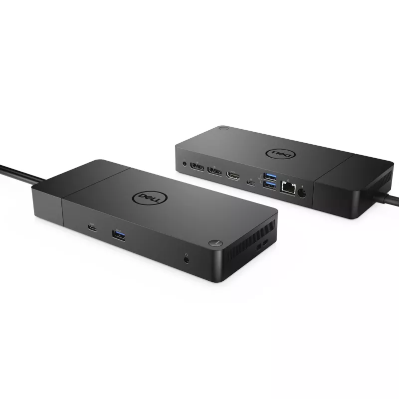 Dokavimo stotelė DELL WD19 laidinė USB 3.2 Gen 1 Type-C juoda