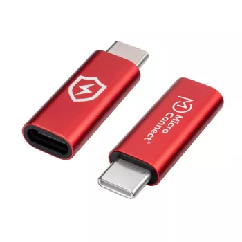 Microconnect MC-CCADAP-SC USB-C lyties keitiklis raudonas