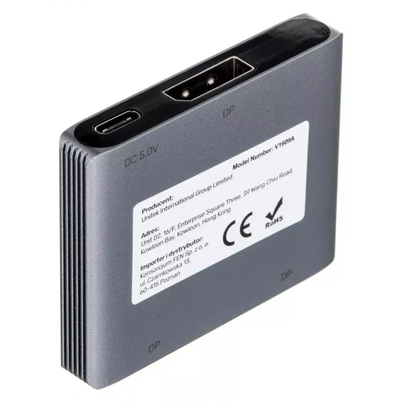 Unitek Bidirectional Switch DP 1.4 8K 2-in-1 V1609A