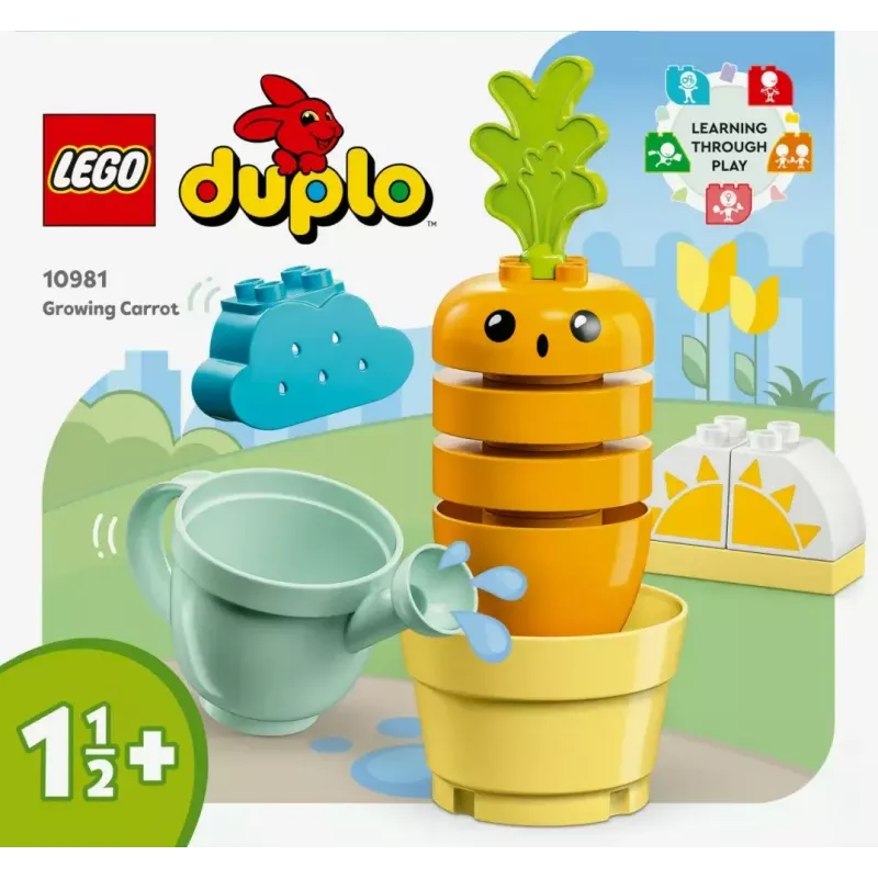 LEGO Duplo 10981 Auganti morka – interaktyvus statybų rinkinys ikimokyklinukams
