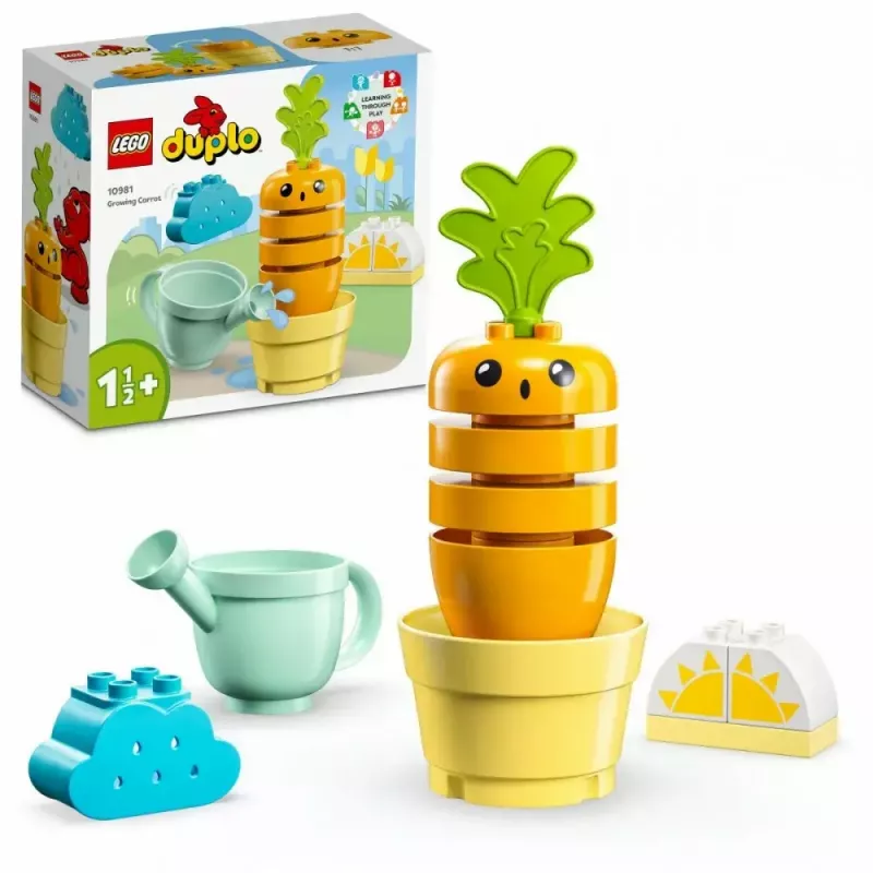 LEGO Duplo 10981 Auganti morka – interaktyvus statybų rinkinys ikimokyklinukams