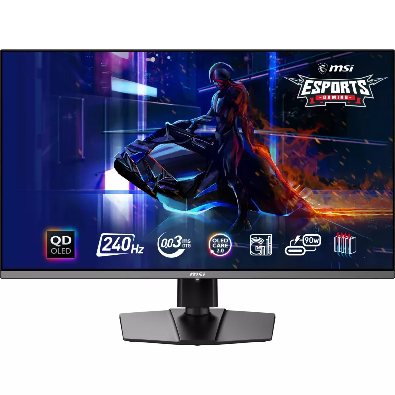 Monitorius MSI MPG 321URX QD-OLED 80 cm (31,5 colio) 3840 x 2160 pikselių 4K Ultra HD juodas