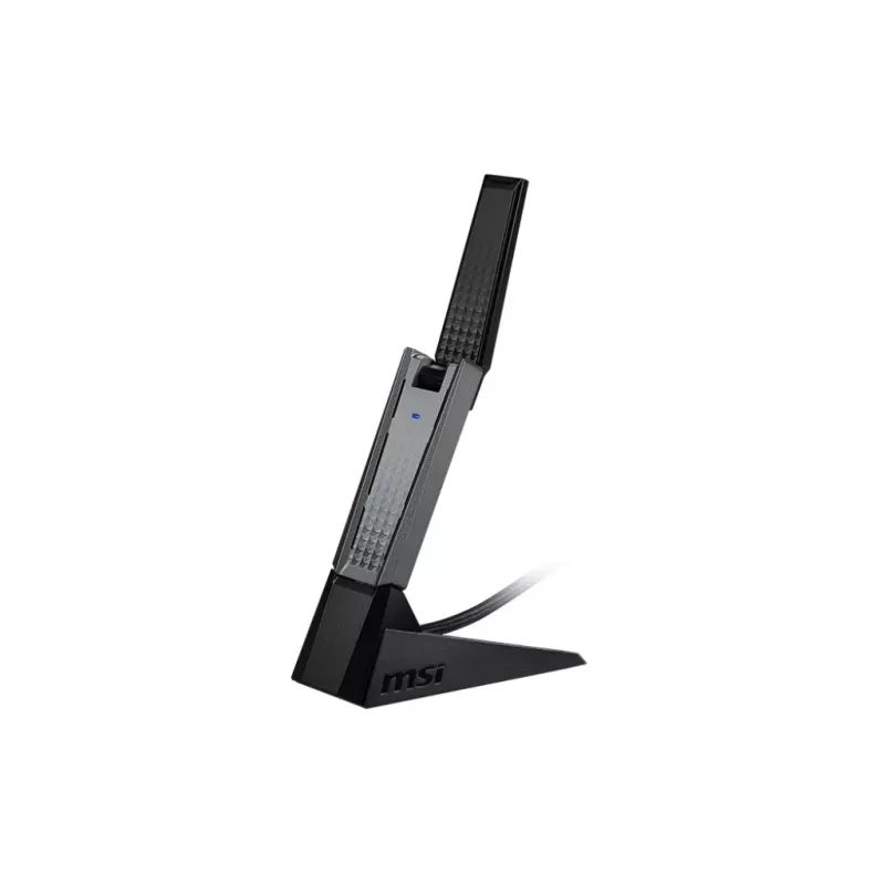 WiFi USB adapteris MSI AX1800 USB 2.0 Type-A belaidis 2.4GHz 5GHz