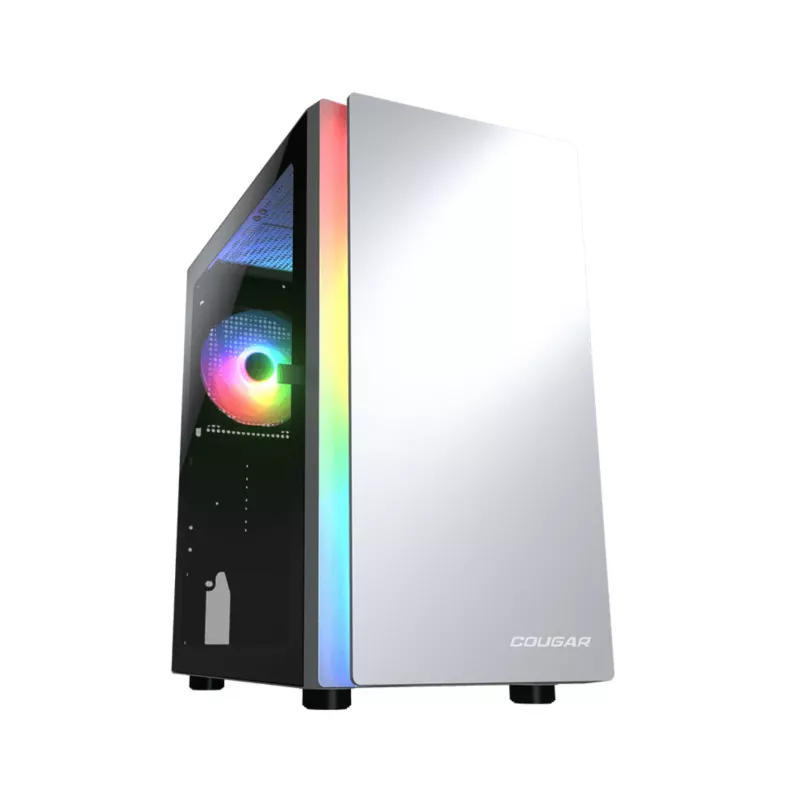 PC korpusas COUGAR Gaming PURITY RGB Mini Tower Baltas