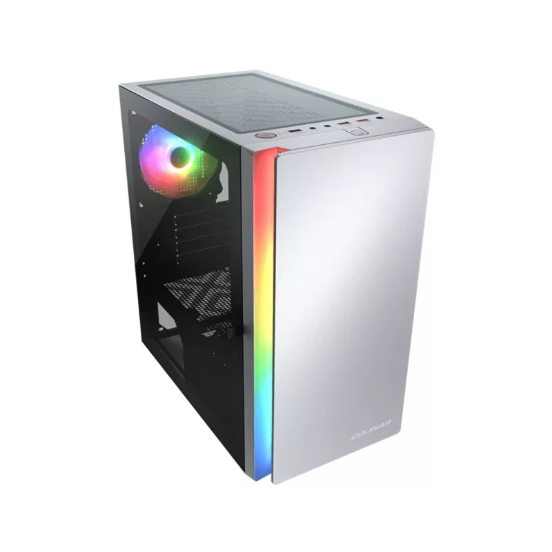 PC korpusas COUGAR Gaming PURITY RGB Mini Tower Baltas