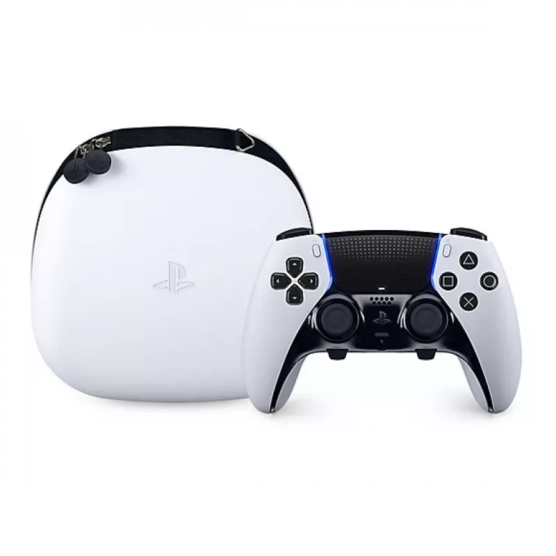 Valdiklis Sony DualSense Edge, PlayStation 5, laidinis ir belaidis (Bluetooth/USB), juodas/baltas
