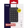 Trust 22221 skaitmeninis klaviatūros blokas nešiojamam/personaliniam kompiuteriui USB juodas