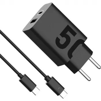 Vidinis AC greitasis įkroviklis Motorola TurboPower 50W — Universal USB-C, Juodas