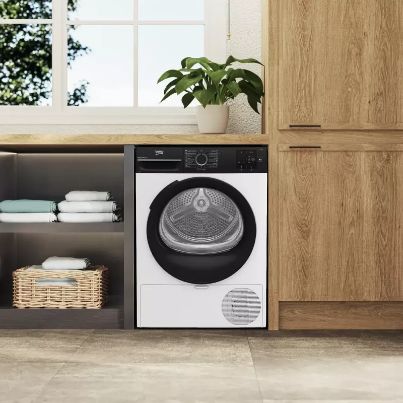 BEKO BM3T37249WBB priekinio pakrovimo džiovyklė, 7 kg, energijos klasė C, balta