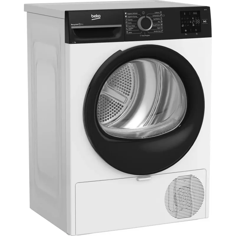 BEKO BM3T37249WBB priekinio pakrovimo džiovyklė, 7 kg, energijos klasė C, balta