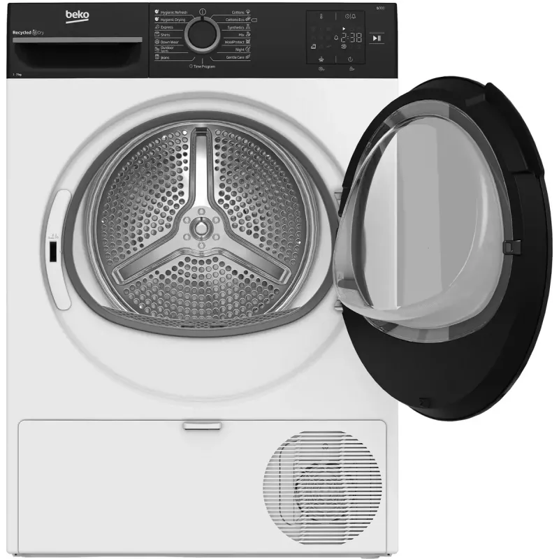 BEKO BM3T37249WBB priekinio pakrovimo džiovyklė, 7 kg, energijos klasė C, balta