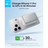 Powerbank Anker Nano 45W su integruotu ištraukiamu USB-C kabeliu A1638H11 10000 mAh Juoda