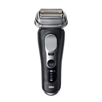 Braun Series 9 Pro+ 9600s skustuvas su folija, trimmeriu, juodas