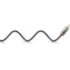 Garso kabelis WENTRONIC Goobay 65293 — 2 m, 2×RCA patinas į 2×RCA patinas, varis, auksuoti kontaktai, magnetinis ekranavimas, pilka