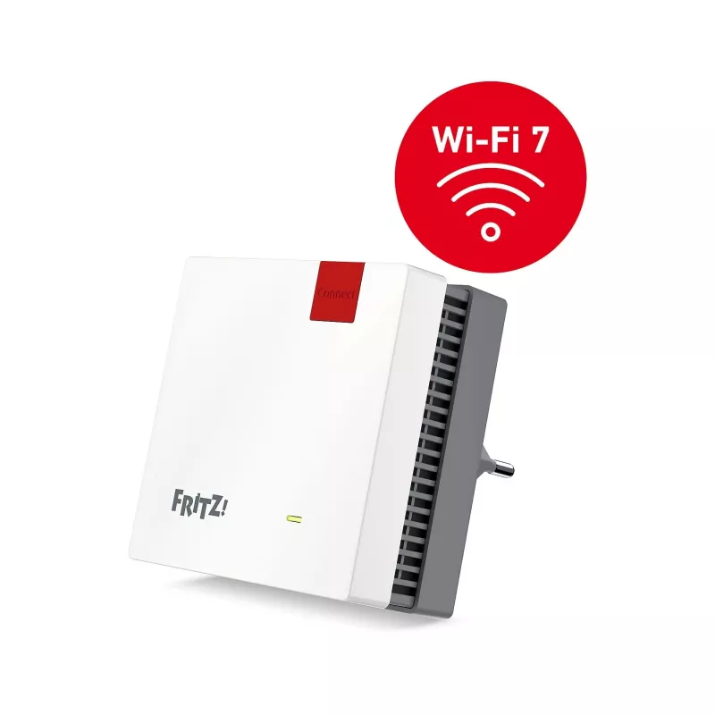 FRITZ! 20003134 belaidis maršrutizatorius Wi-Fi 7 (802.11be) dual-band 3600 Mbit/s raudonas, baltas