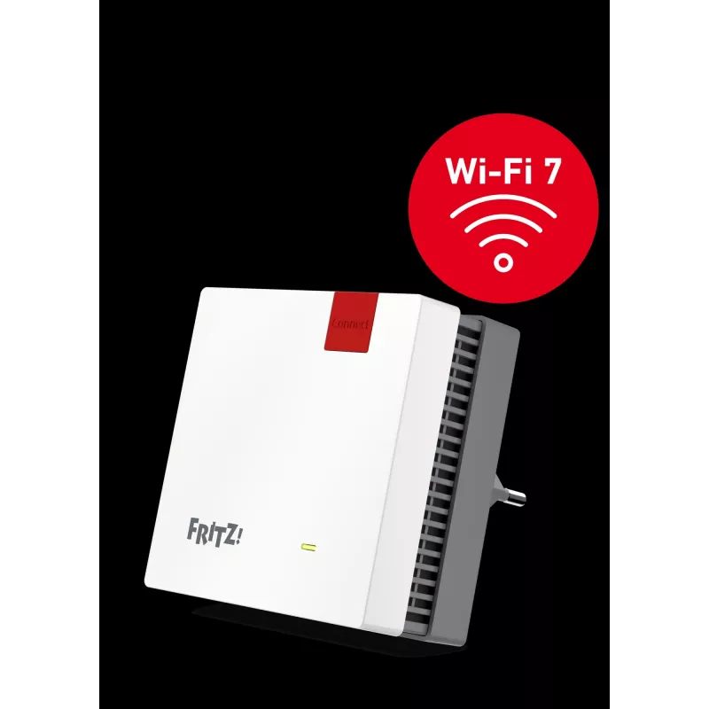 FRITZ! 20003134 belaidis maršrutizatorius Wi-Fi 7 (802.11be) dual-band 3600 Mbit/s raudonas, baltas