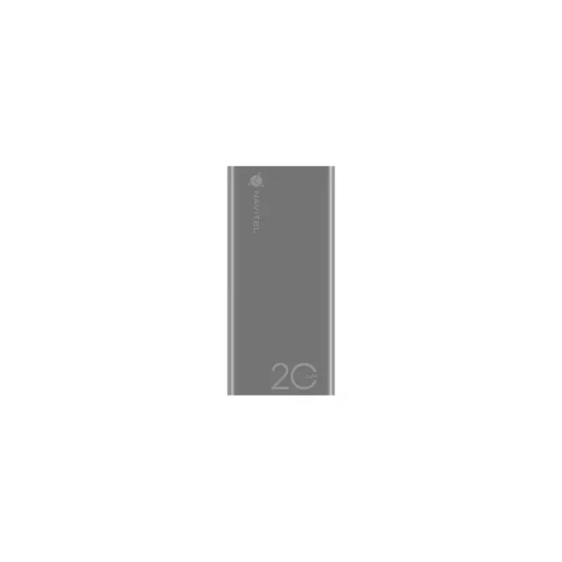 Nešiojamas powerbankas Navitel PWR20 AL SILVER 20000 mAh