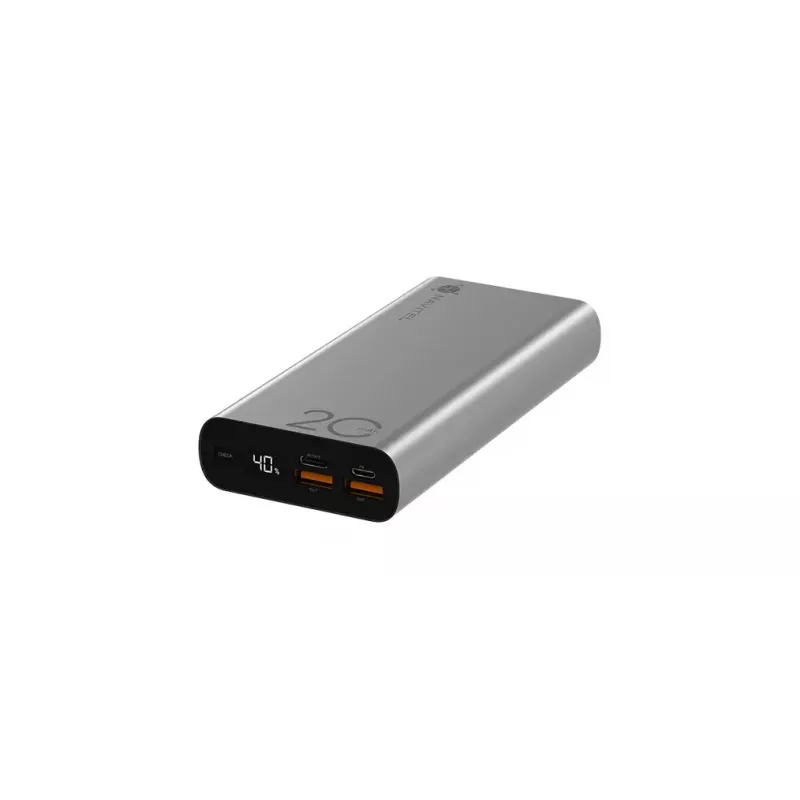 Nešiojamas powerbankas Navitel PWR20 AL SILVER 20000 mAh