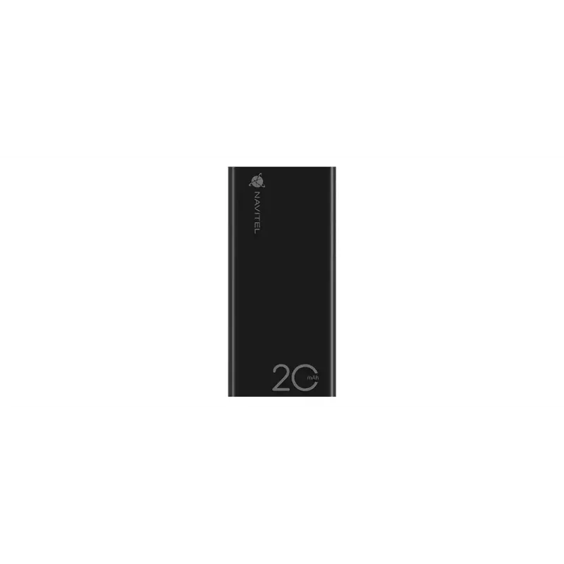 Nešiojamas įkroviklis Navitel PWR20 AL BLACK 20000 mAh