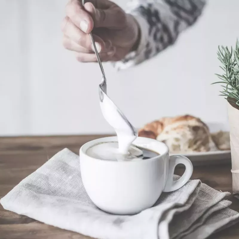 GASTROBACK Latte Magic 42325 Baltas – automatinis pieno putų plaktuvas