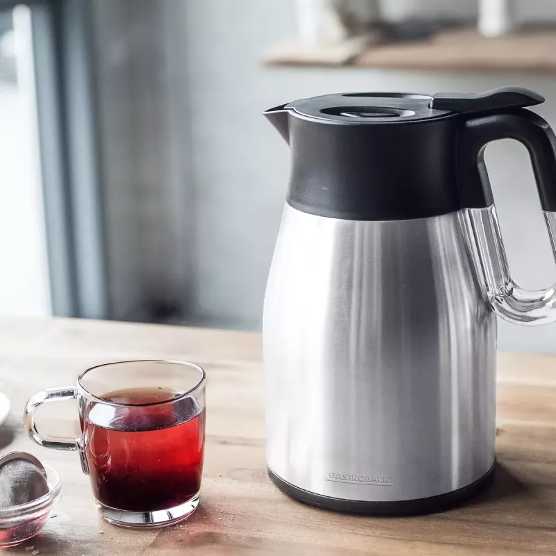 Elektrinis virdulys Gastroback Design Advanced Thermo 1,7 L 2200 W juodas nerūdijantis plienas